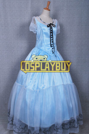 Alice In Wonderland Alice Blue Gorgeous Dress