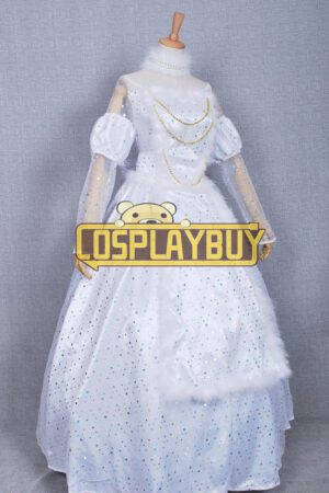 Alice In Wonderland White Queen Dress