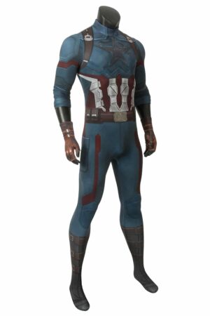 Avengers: Infinity War Captain America Jump Cosplay Costume