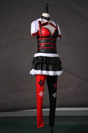 Batman: Arkham Asylum Harley Quinn Cosplay Costume