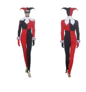 Batman Harley Quinn Dr. Harleen Quinzel Cosplay Costume