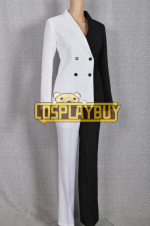 Batman Costume Lady Two Face Suit