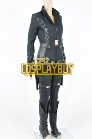 Captain America: The Winter Soldier Costume Natasha Romanoff Jumpsuit