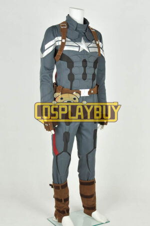 Captain America: The Winter Soldier Costume Steve Rogers Uniform New