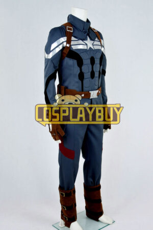 Captain America 2: The Winter Soldier Costume Steve Rogers Uniform