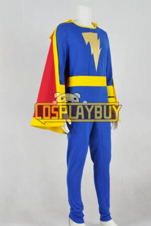 Captain Marvel Cosplay Captain Marvel Jr. Freddy Freeman Jumpsuit