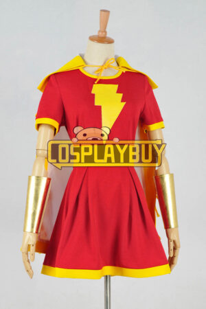Captain Marvel Costume Mary Marvel Dress