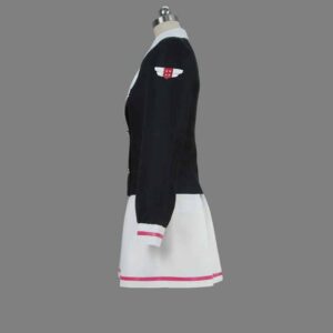 Cardcaptor Sakura: Clear Card Sakura Kinomoto School Uniform Cosplay Costume Version 2
