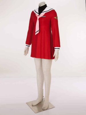 CardCaptor Sakura Sakura Kinomoto Red Cosplay Costume