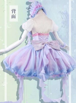 Cardcaptor Sakura Tomoyo Daidouji Blue Dress Cosplay Costume
