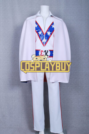 Daredevil Motorcycle Evel Knievel Blue Star Costume