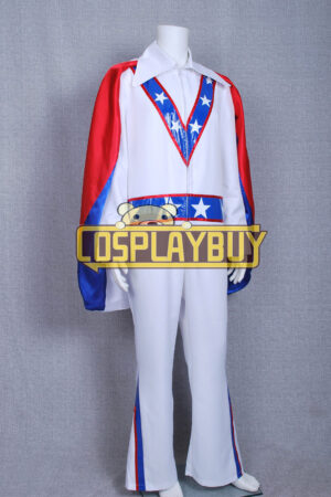 Daredevil Motorcycle Evel Knievel Blue Star Costume