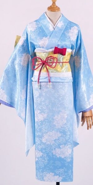 Date A Live Origami Tobiichi Kimono Cosplay Costume