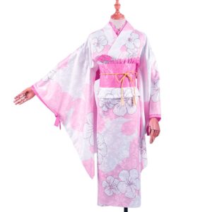 Date A Live Tohka Yatogami Kimono Cosplay Costume