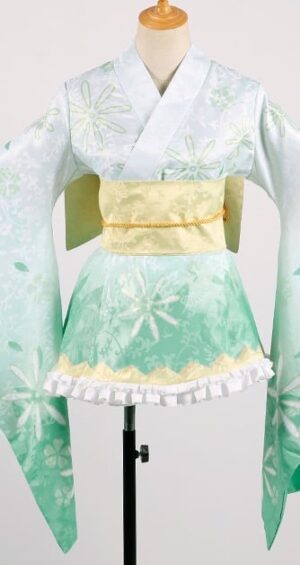 Date A Live Yoshino Kimono Cosplay Costume