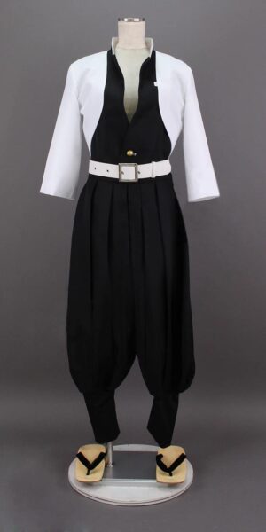 Deluxe Demon Slayer Sanemi Shinazugawa Cosplay Costume