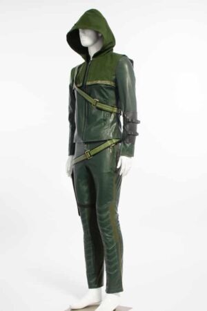 Deluxe Oliver Queen Green Arrow Cosplay Costume