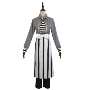 Demon Slayer Obanai Iguro Cafe Cosplay Costume
