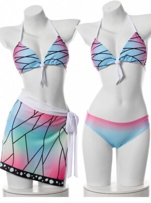 Demon Slayer Shinobu Kocho Swim Cosplay Costume