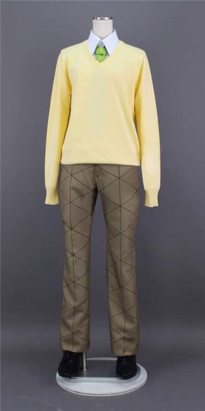 Demon Slayer Zenitsu Agatsuma Uniform Cosplay Costume