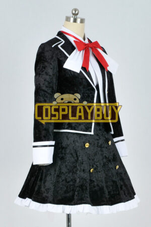 Diabolik Lovers Cosplay Yui Komori Silk Velvet Uniform