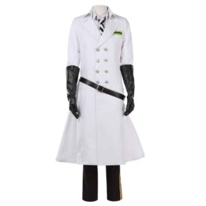 Disney Twisted Wonderland Diasomnia Silver White Cosplay Costume