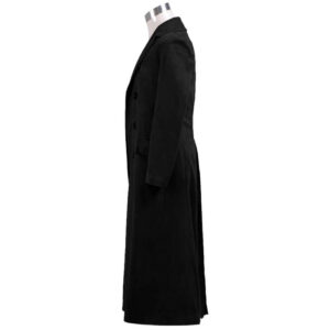 Doctor Who 10th Doctor Black Coat Tenth Doctor Coat Cosplay Costume Trench Coat