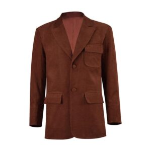 Doctor Who Cosplay Dr. Who and the Daleks Costume Red Coat