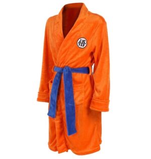 Dragon Ball Z Goku Bath Robe Sleepwear Cosplay Costume