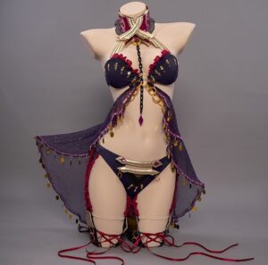 Fate/Grand Order Ereshkigal Bunny Girl Cosplay Costume