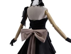 Fate/Grand Order Marie Antoinette Black Dress Cosplay Costume