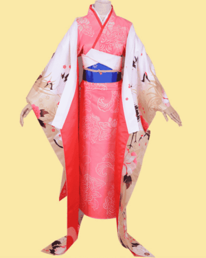 Fate/Grand Order Ryougi Shiki Saber Kimono Cosplay Costume