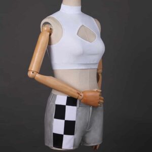 Fate/Grand Order Tamamo no Mae Racing Cosplay Costume