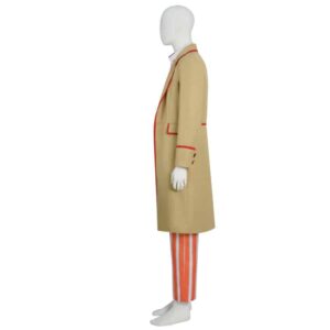 Fifth Doctor Cosplay Suit from Doctor Who Season 21 5th Doctor Costumes