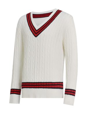 Fifth Doctor Cricket Sweater Doctor Who 5th Doctor Jumper Cosplay Outfit