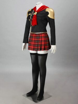 Final Fantasy Type-0 Suzaku Peristylium Class Zero Cinque Cosplay Costume