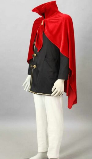 Final Fantasy Type-0 Suzaku Peristylium Class Zero Machina Cosplay Costume