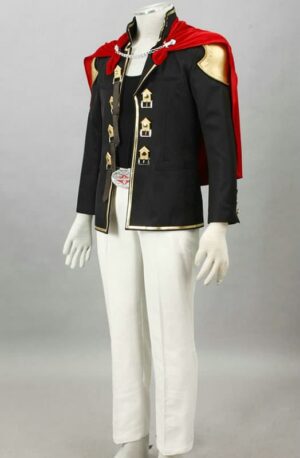 Final Fantasy Type-0 Suzaku Peristylium Class Zero Nine Cosplay Costume