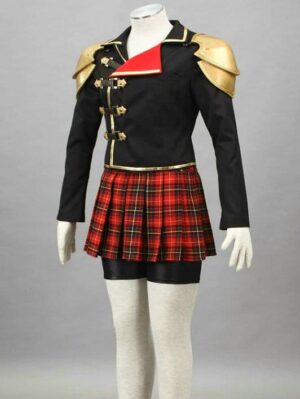 Final Fantasy Type-0 Suzaku Peristylium Class Zero Seven Cosplay Costume