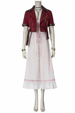 Final Fantasy VII Crisis Core: Aerith Gainsborough Cosplay Costume