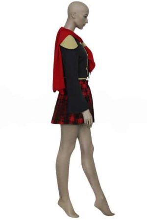 Final Fantasy XIII 13 Agito Girl Uniform Cosplay Costume