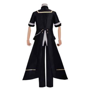 Final Fantasy XIV Little Ladies'Day 2018 Idols Male Black Cosplay Costume
