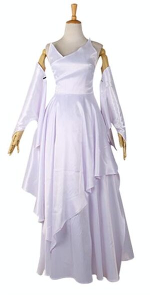 Final Fantasy XV Lunafreya Nox Fleuret Wedding Dress Cosplay Costume