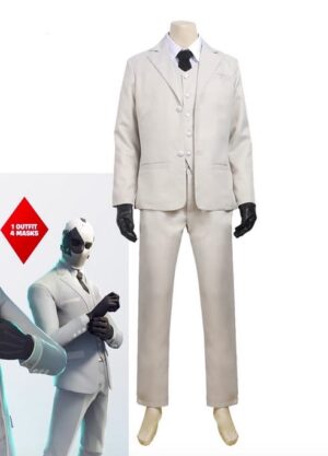 Fortnite Battle Royale Wild Card Uniform Cosplay Costume
