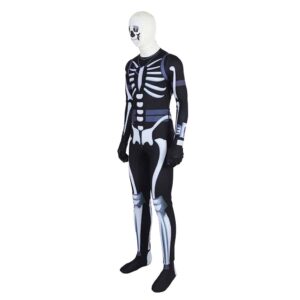 Fortnite Battle Skull Trooper Cosplay Costume
