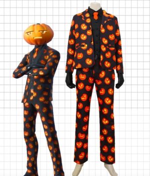 Fortnite Jack Gourdon Cosplay Costume