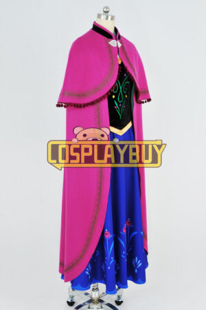 Frozen Cosplay Princess Anna Costume