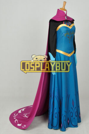 Frozen Cosplay Queen Elsa Coronation Costume