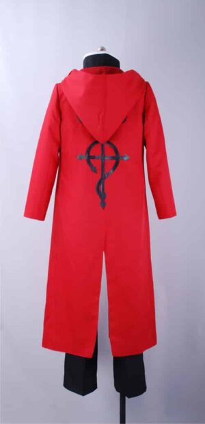 Fullmetal Alchemist Edward Cosplay Costume (Red )