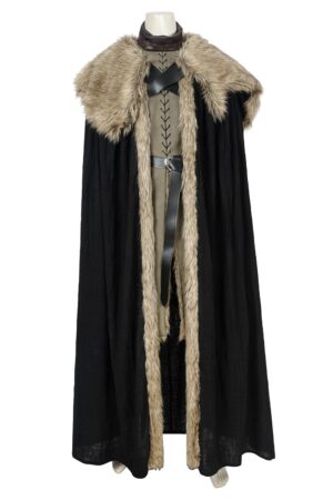 Game of Thrones 8 Jon Snow Cosplay Costume Version 4